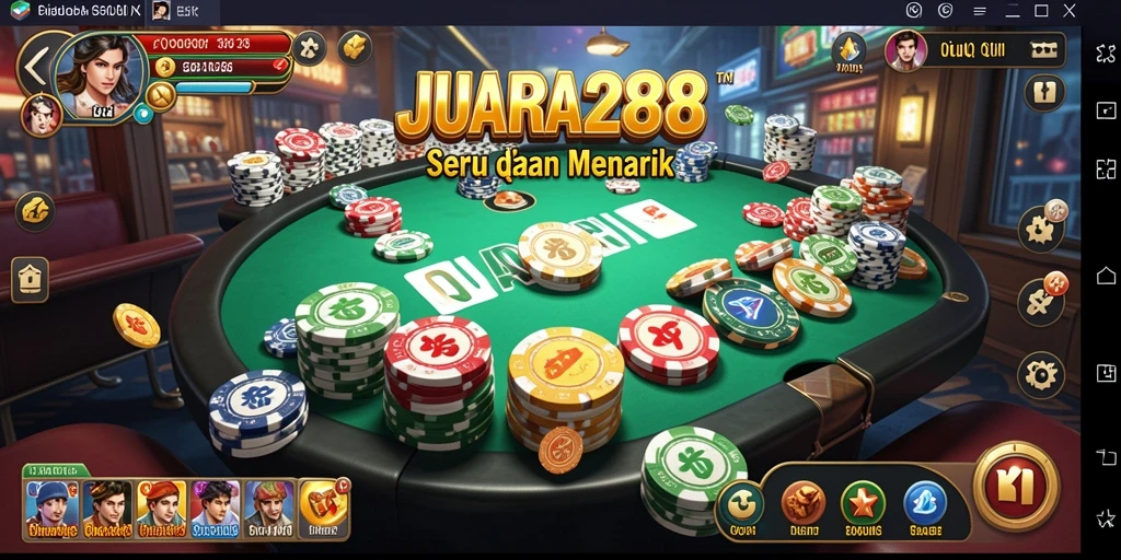 Tampilan gameplay seru dan menarik dari JUARA288.