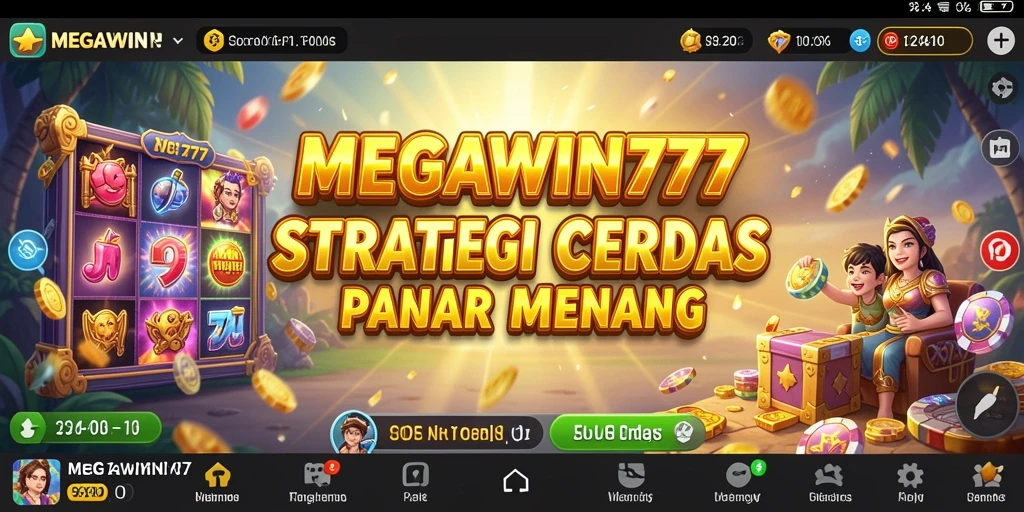 Tampilan gameplay MEGAWIN777 menampilkan aksi strategi yang intens.