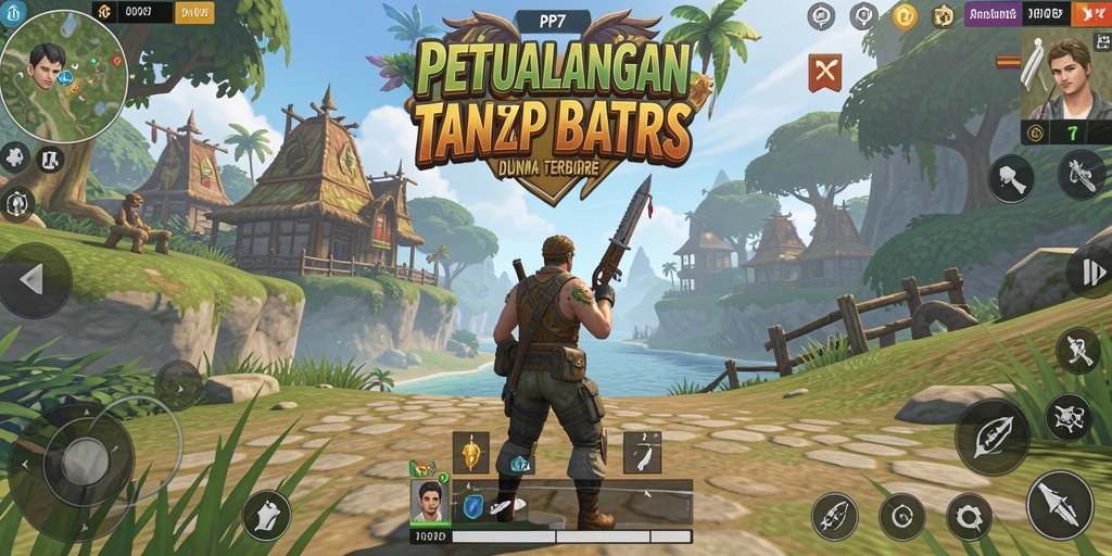 Tampilan permainan Open World yang mendebarkan di PP7.