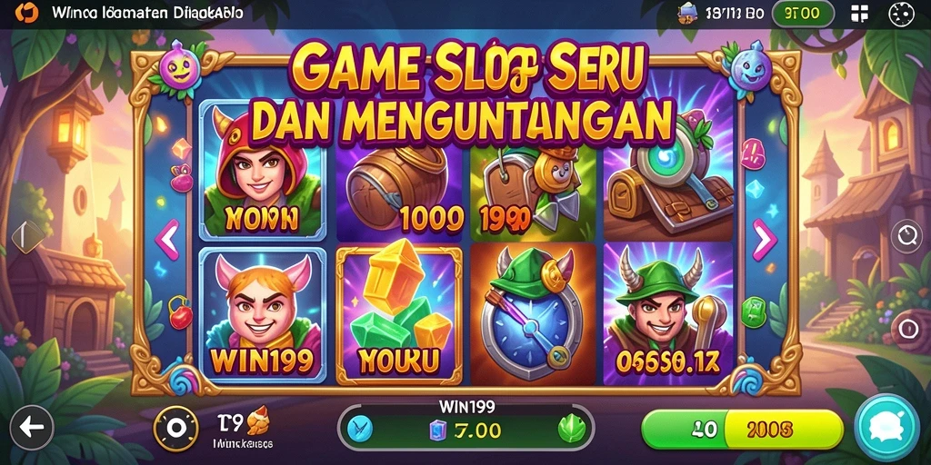 Tampilan gameplay Slot yang menegangkan dan menarik.